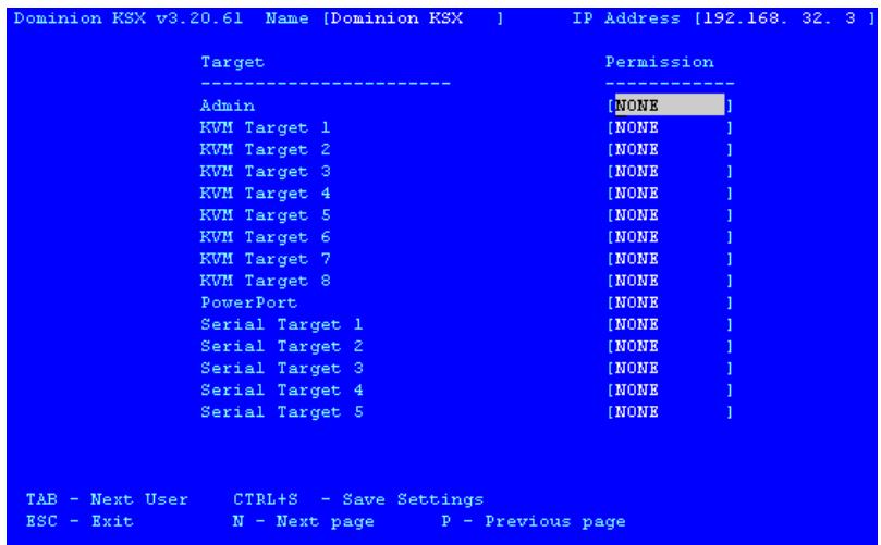 DAXTEN DOMINION KSX - Assign Port Access Permissions - 1