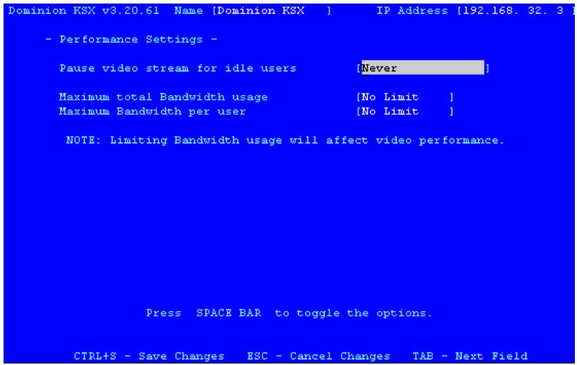 DAXTEN DOMINION KSX - Performance Settings - 1