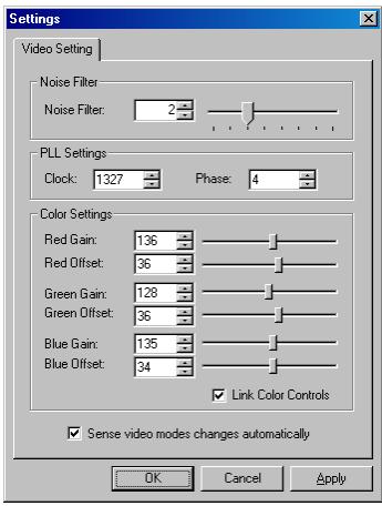 DAXTEN DOMINION KSX - Video Settings - 1