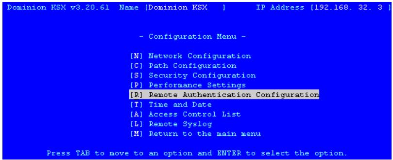 DAXTEN DOMINION KSX - General Settings for Remote Authentication - 1