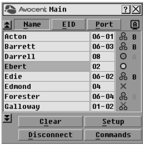 DAXTEN DSR SWITCH - To access the OSCAR interface Main dialog box: - 1
