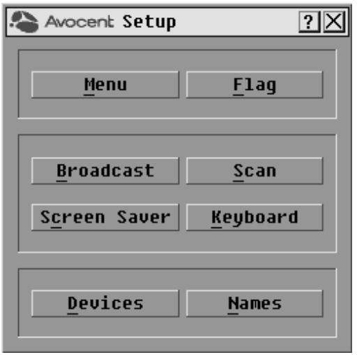 DAXTEN DSR SWITCH - To access the OSCAR interface Setup dialog box: - 1