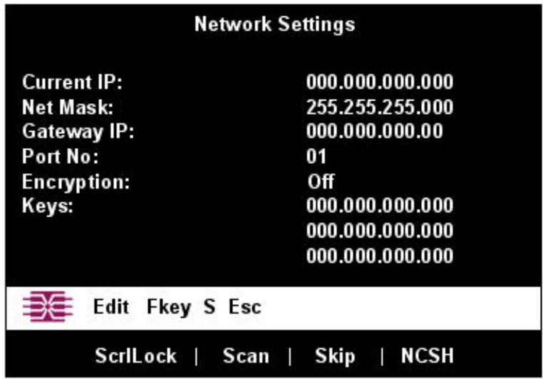 DAXTEN PARAGON II - Network Settings - 1
