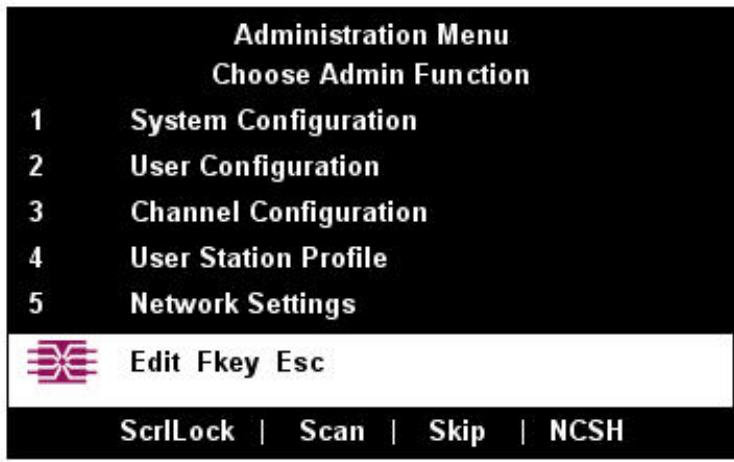 DAXTEN PARAGON II - The Administration Menu - 1