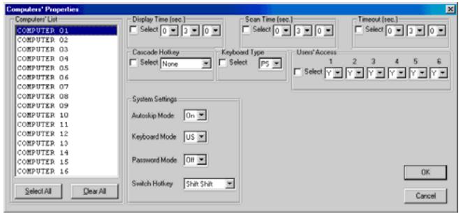 DAXTEN RACKACCESS 8I - Settings - 1