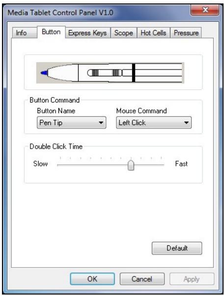 GENUIS MOUSEPEN M508 - The Button Tab - 1