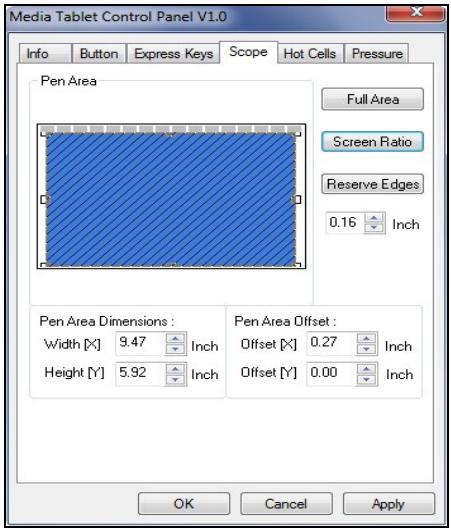 GENUIS MOUSEPEN M508 - Screen Ratio - 1