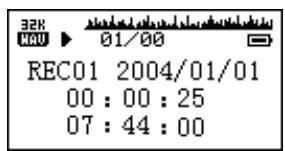 GENUIS MP3-DJ520 - Mode of REC: - 1
