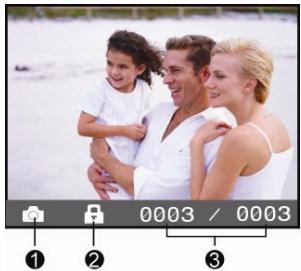 GENUIS P513 - Playback mode-Still image playback - 1