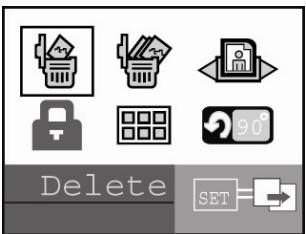 GENUIS P513 - Deleting single images/Deleting all images - 1
