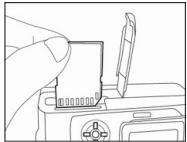 GENUIS P533 - Inserting an SD Memory Card (Optional) - 1