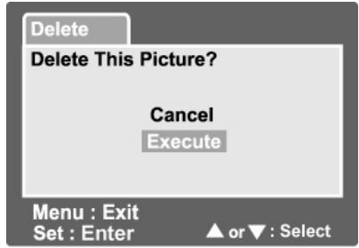 GENUIS P635 - Erasing at Photography Mode (Quick Delete Function) - 2