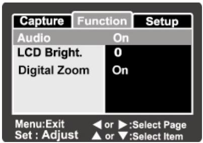 GENUIS P635 - Video Menu (Function) - 1