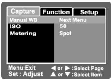 GENUIS P635 - Still Image Menu (Capture) - 3