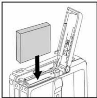 GENUIS P635 - Inserting the Battery - 1