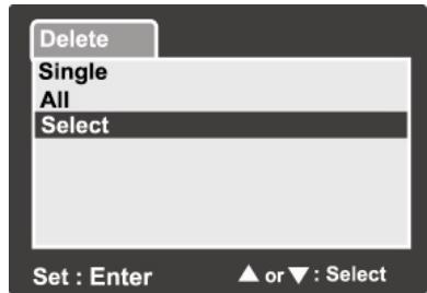 GENUIS P635 - Erasing selected images - 1