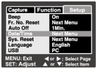 GENUIS P635 - Setting the Date and Time - 1