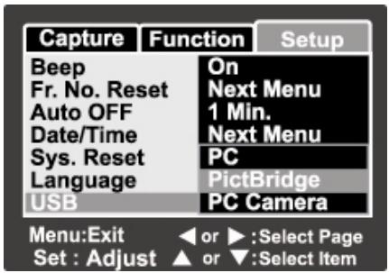 GENUIS P635 - Connecting the camera to the printer - 1