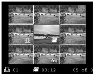 GENUIS P713 - Viewing Nine Images At A Time - 2