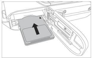 GENUIS P713 - Inserting and Removing an SD Memory Card (Optional Accessory) - 1