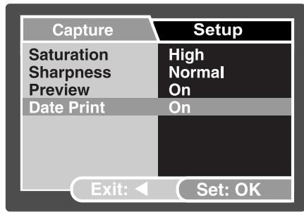 GENUIS P7533 - Camera Menu - 2