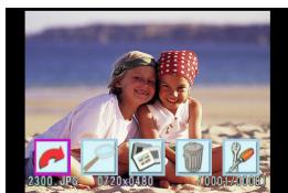 GENUIS PF701 - Zooming, rotating & deleting photos / starting slideshow - 2