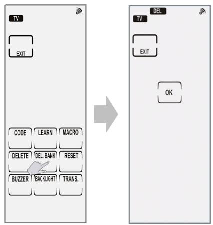GENUIS REMOTE 815 - Delete Whole Device Codes - 1