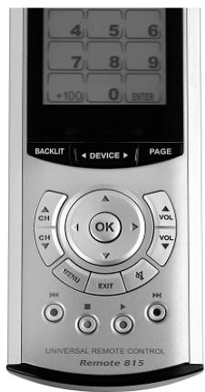 GENUIS REMOTE 815 - Function Lock - 1