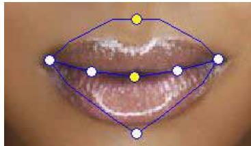 GENUIS SLIM 1322AF - - How can I improve the mouth movements for a photo with an open mouth? - 8