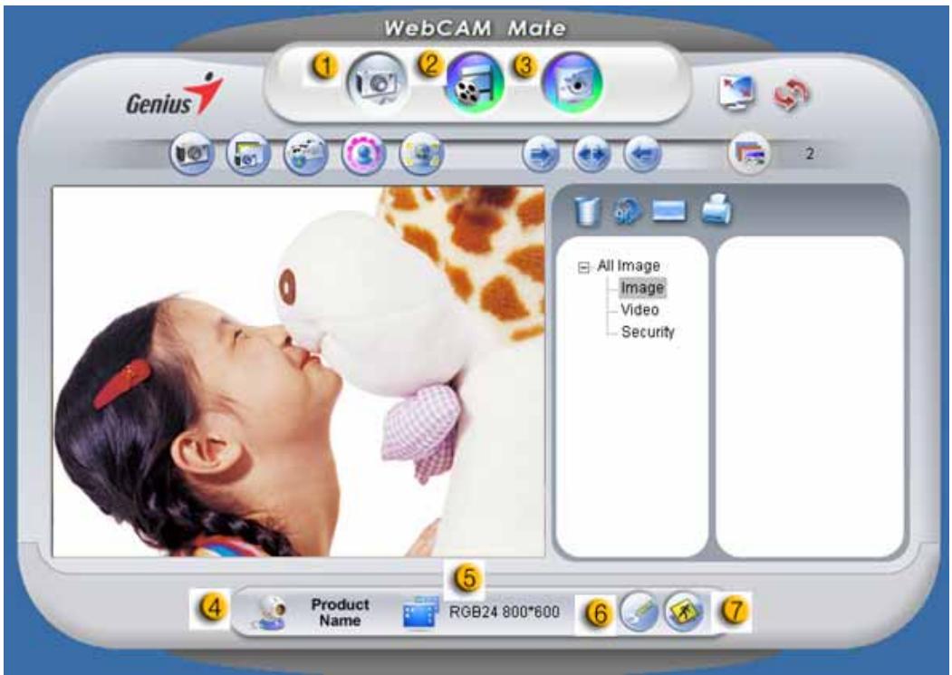 GENUIS SLIM 1322AF - Main Menu - 1