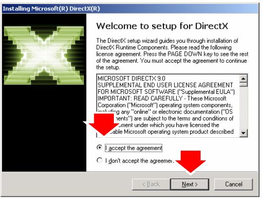 GENUIS TVGO A11 - Install DirectX - 2