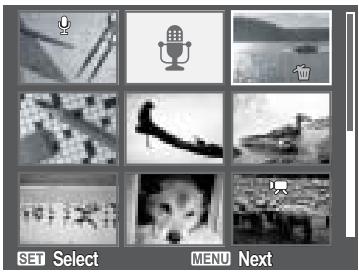 GENUIS V1200 - To delete all files: - 1