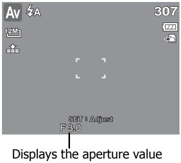 GENUIS V1200 - To activate Aperture Priority - 1