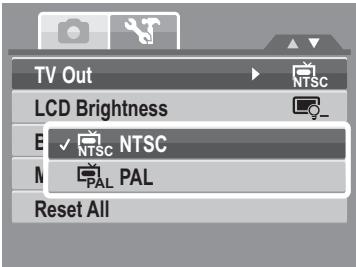 GENUIS V1200 - Setting TV Out - 1