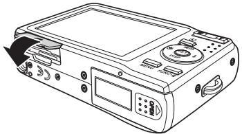 GENUIS V1200 - Inserting an SD/SDHC Memory Card - 3