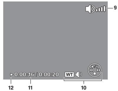 GENUIS V1200 - Playback Mode Screen Layout - 3