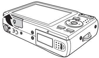 GENUIS V1200 - Inserting an SD/SDHC Memory Card - 1