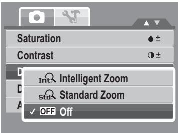 GENUIS V1200 - Setting the Digital Zoom - 2