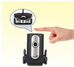GENUIS VIDEOCAM SLIMCLIP - You can install the recognize software for video conferencing or chat with your friends. - 2