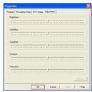 GENUIS VIDEOWALKER DVB-T USB - Adjustment - 1