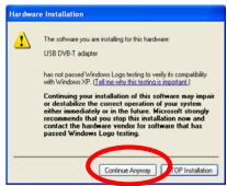 GENUIS VIDEOWALKER DVB-T USB - Software Installation - 4