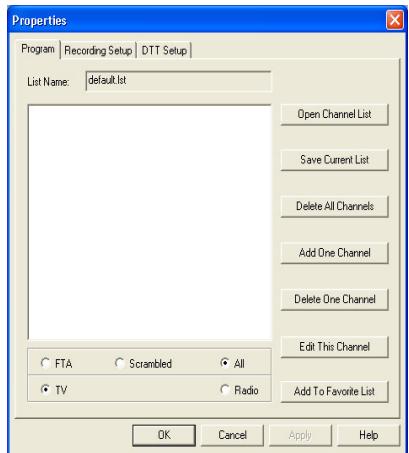GENUIS VIDEOWALKER DVB-T USB - Program - 1