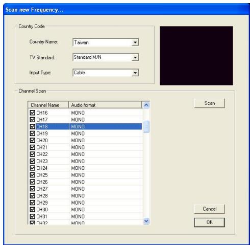 GENUIS VIDEOWONDER CARDBUS DUAL - Scanning and editing channels (Analogue type) - 1