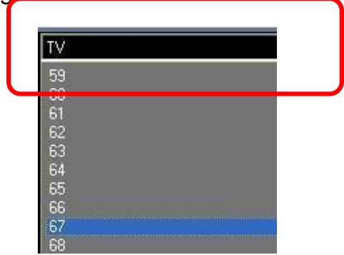 GENUIS VIDEOWONDER CARDBUS DUAL - Channel list - 2