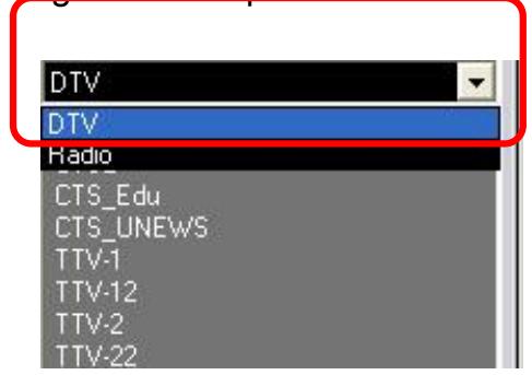 GENUIS VIDEOWONDER CARDBUS DUAL - Channel list - 1