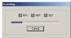 GENUIS VIDEOWONDER DVB - Channel Scan: - 3