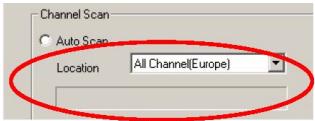 GENUIS VIDEOWONDER DVB - Channel Scan: - 2