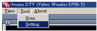 GENUIS VIDEOWONDER DVB - Scanning for TV Channels - 1