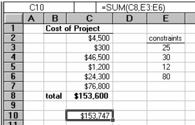 PALISADE EVOLVER 5.5 - Using Penalty Functions - 1