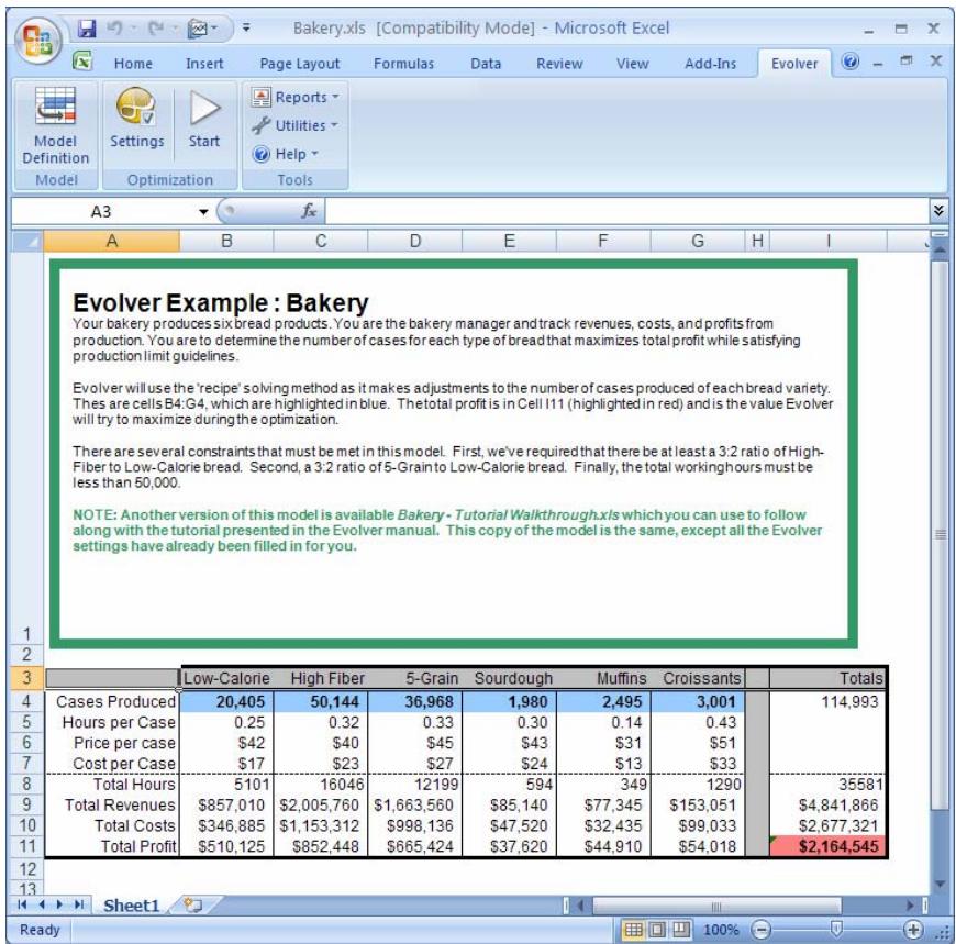 PALISADE EVOLVER 5.5 - Bakery - 1